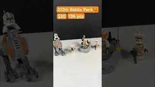 LEGO 501st VS 212th Clone Battle Pack! 
