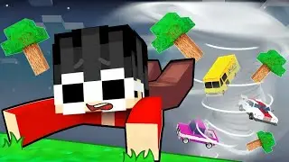I Survived a MAX LEVEL Tornado inMinecraft