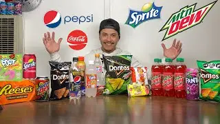 EXOTIC SNACKS YOU PROBABLY DIDN’T KNOW EXISTED ( MOUNTAIN DEW DORITOS )
