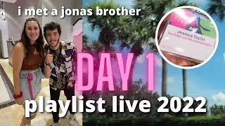 i met a jonas brother! | playlist live 2022