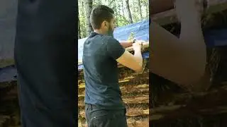 Sod Roof on my Log Cabin #buildingalogcabin