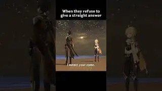 When you ask a simple question 