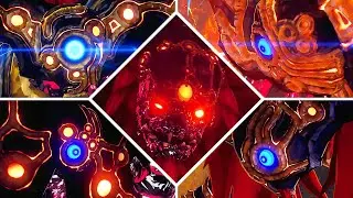 The Legend of Zelda: Breath of the Wild 4K - All Ganon Bosses