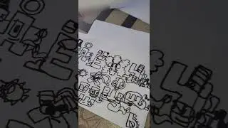 Ваня рисует НЕ алфавит😁 