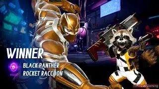 MVCI Arcade Battle with Black Panther and Rocket Raccoon