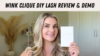 Is The Wink Clique At-home Eyelash Extension Kit Worth The Hype? Review And Demo!