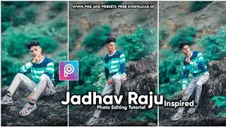 Jadhav Raju - Inspired - Colour Tone Photo Editing Tutorial in Picsart || Picsart Editing Tutorial
