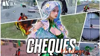 CHEQUES 💫 | IPHONE 11 | 4 FINGERS + GYROSCOPE | BGMI MONTAGE