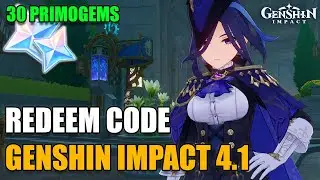 Genshin Impact 4.1 New Redeem Code - Kode Penukaran 30 Oktober 2023 ( Free 30 Primogems )