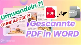 📄  Gescannte PDF in Word umwandeln​ | Schnell und einfach Tutorial 2026