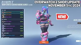 *NEW* NEON STREETS CROWDFUNDING BUNDLE & MORE! Overwatch 2 Shop Update [November 5th, 2024]