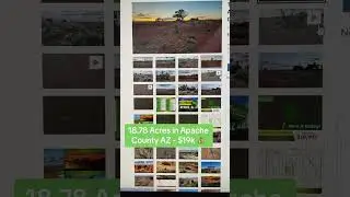 18.78 Acres in Apache County AZ - $19k 💰