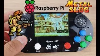 Test console Retropie Waveshare Game Hat - Raspberry