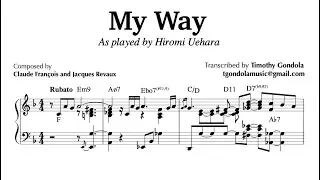 Hiromi Uehara- My Way | 上原ひろみ マイウェイ (Transcription)