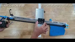 Assembly Y-Axis and Yamaha Base Feeder | AFARCO iRON PnP | OpenPnP