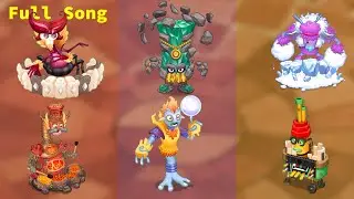 All Adult Celestials (+ Adult Galvana) - Celestial Island Full Song but only shows monsters singing