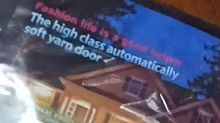 SOFT YARN DOOR  HAUL  HINDI MAKAKAPASOK ANG LAMOK AT LANGAW