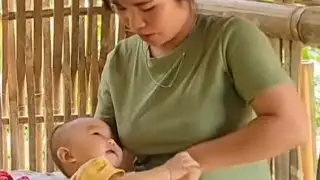 Mom giving breast milk💓||Breastfeeding vlog 2024 #breastfeeding #breastmilk
