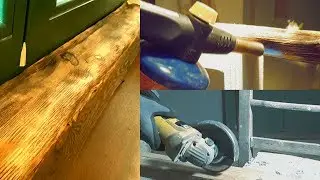 КАК СДЕЛАТЬ!  Браширование старение дерева своими руками