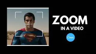 How to Pan and Zoom on Images and Photos in Videos in Canva (Canva Video Editing Tutorial)