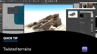VUE quick tip: Twisted Terrains