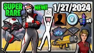 40 V-BUCKS, MY TWITCH IS BACK, *NEW* PERFECT SCORE EMOTE, SUPER RARE ITEMS
