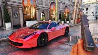 GTA 5 Insane Realistic Graphics MOD - Maximum Settings Gameplay - 4K with Ray Tracing #gtav