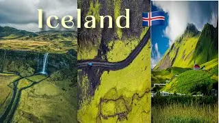Amazing Iceland All Seasons Landscape, Drone footage 4K #iceland #nature #4k #drone #views #travel