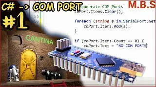 C# и Arduino Часть 1. Перенос кода из Delphi в C Sharp [ГЕНЕРАТОР на ARDUINO 1Гц - 8 MHz]