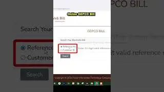 804. How Can I Get Electricity Bill|GEPCO Online Duplicate Bill 2024|Utility Bills