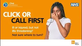 Click or Call First - Out of Hours Advice