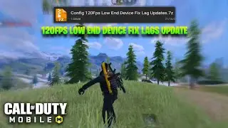 120FPS CONFIG FOR COD MOBILE | FIX LAGS CODM SEASON 9