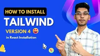 How to install New Version of Tailwind css in React