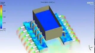 CFD, ANSYS Fluent, VOF, Multi-phase, Empty tank under gravity effect