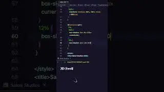 3D Swril Animation