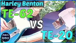 Harley Benton TE-62CC versus TE-20MN - TELECASTER COMPARISON Tone