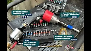 The All-in-One Tool: Mini Air Impact Driver with Quick Release – Perfect for Many Applications!