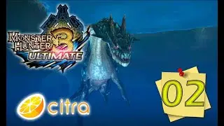 MH3U Citra 3DS - [Eps 02] Baru mulai village quest sudah ketemu...