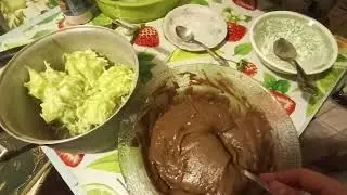 Шоколадный пирог из кабачка. Удивите родных и друзей.