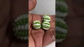 Как оплетать бусины бисером,из ТТ 