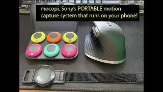 Sony mocopi, an inexpensive, PORTABLE mocap system!