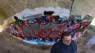 🎨  American Graffiti Art - Urban Canvas Unleashed: The Illicit Art of Holliday Park (360-degrees 4K)
