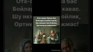 OTABEK MUXAMMADZOXID XAYOT BO'LSA KIMNING ONASI