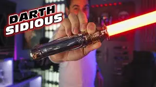 This DARTH SIDIOUS Neopixel Lightsaber is Awesome! Korbanth Unboxing!