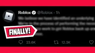 When Roblox Will Be Fixed? Good news!