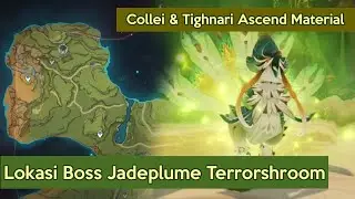 WORLD BOSS Jadeplume Terrorshroom Location || Teleport Waypoint tersembunyi di Sumeru