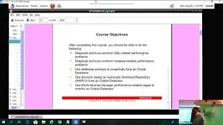 Inicio Curso Oracle Database 12c Performance Tuning para Oracle University