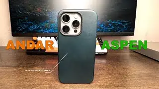 ✨ Andar’s Aspen Leather iPhone Case. ✨