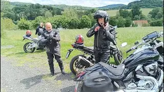 Návštěva Ostravských motorkářů CURVY CREW v ZO ČZS osady Skalky