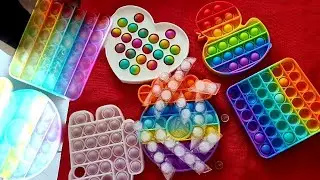 POP IT ASMR SATISFYING/POP IT FIDGET TOYS PUSH POP BUBBLE  